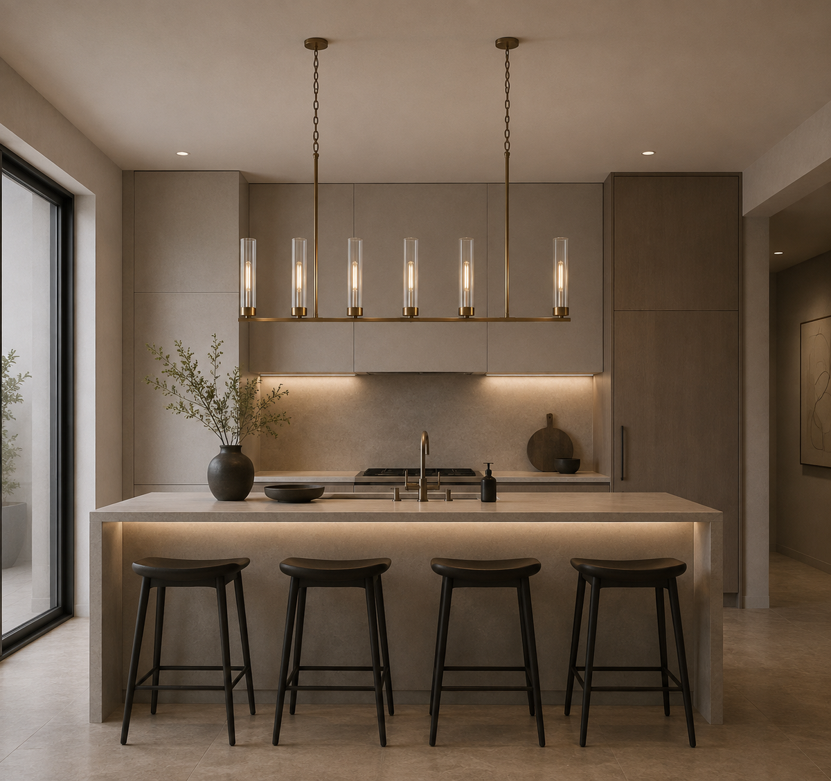 Andreass Linear Chandelier