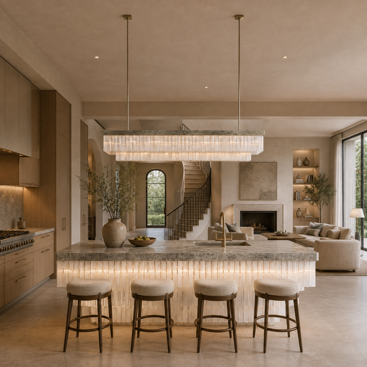 Cameren Rectangular Chandelier