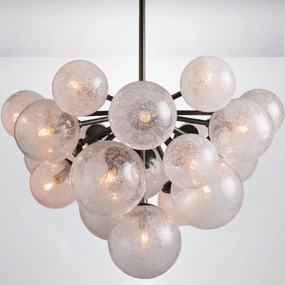 Meridian Glass Chandelier