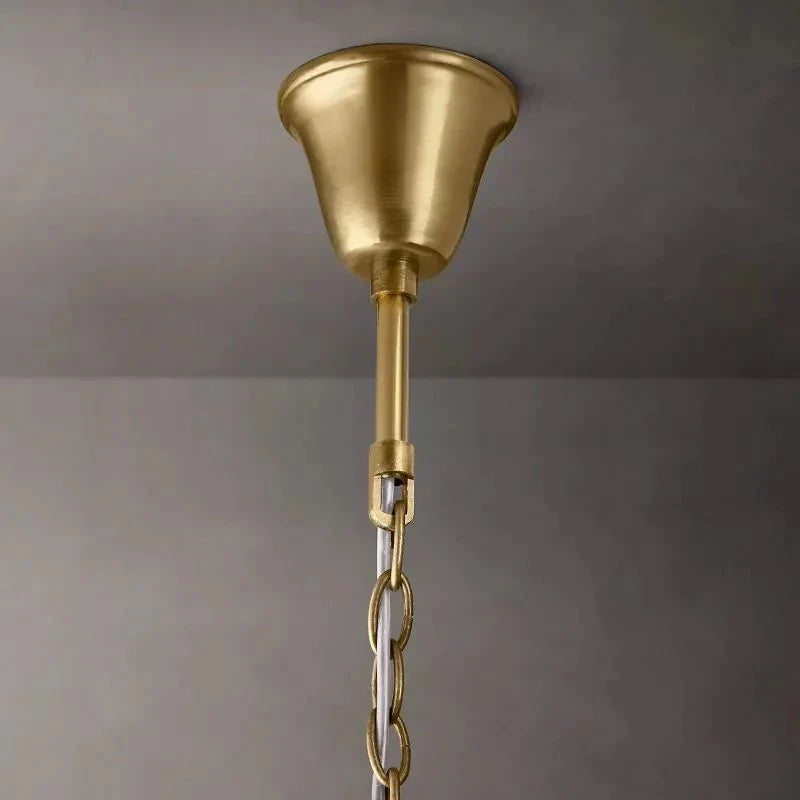 1920s Odeen Round Chandelier - cyranlighting