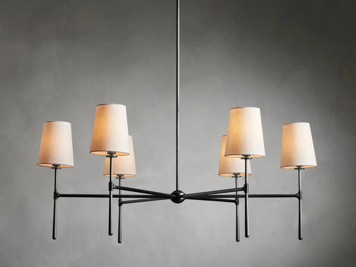 Monaco Round Chandelier 4/6 Light