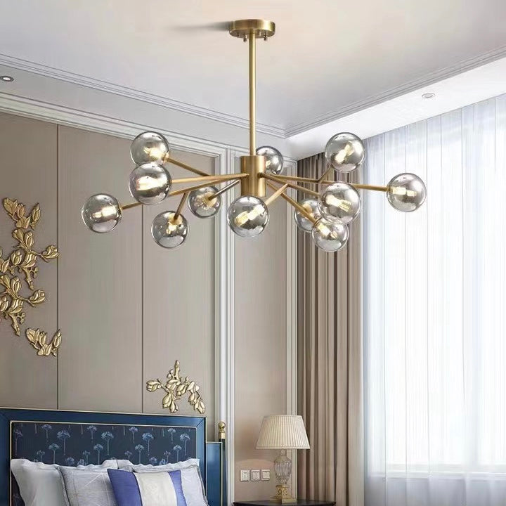 Molecular Chandeliers Lamp Lighting Fixture For Living Room
