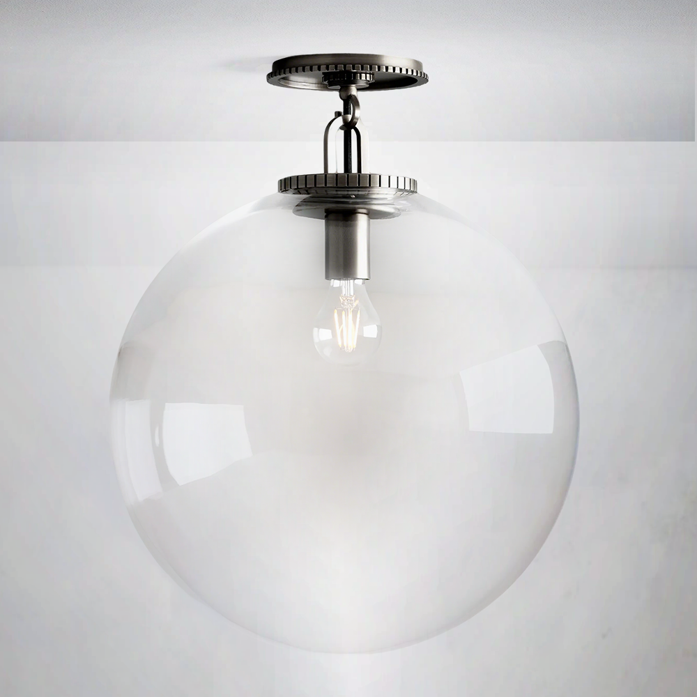 Zarela Globe Flush Mount