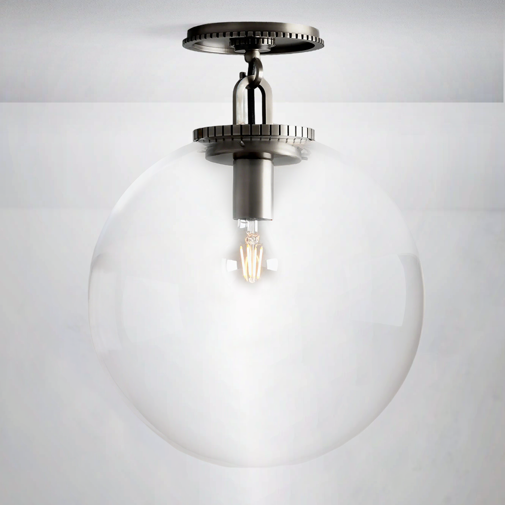 Zarela Globe Flush Mount