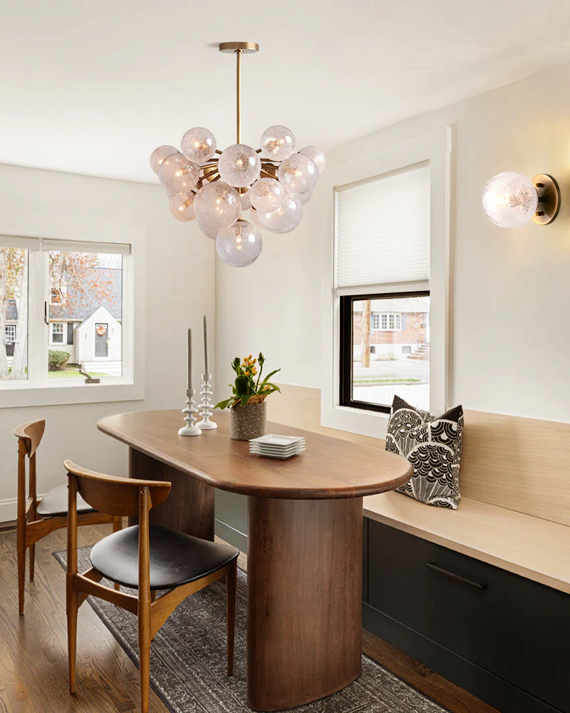 Meridian Glass Chandelier