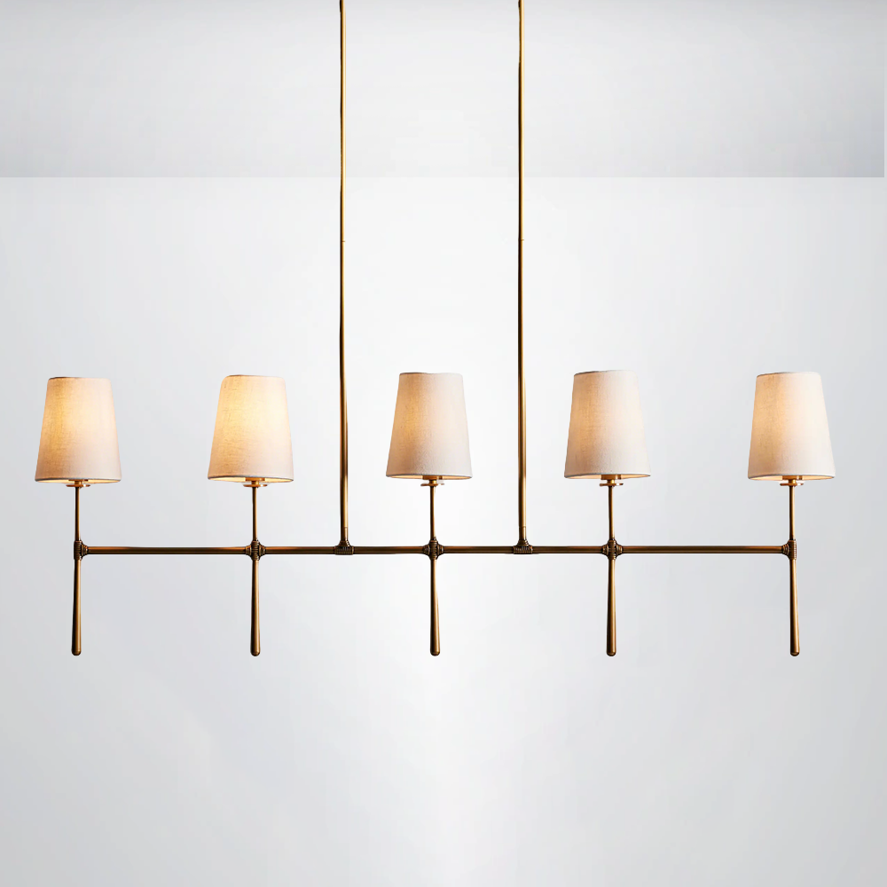 Monaco Linear Chandelier 5/6 Light