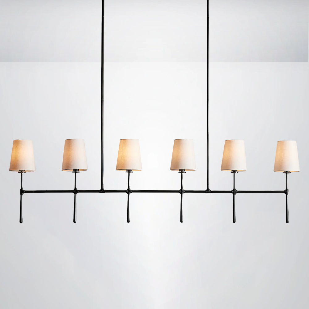 Monaco Linear Chandelier 5/6 Light