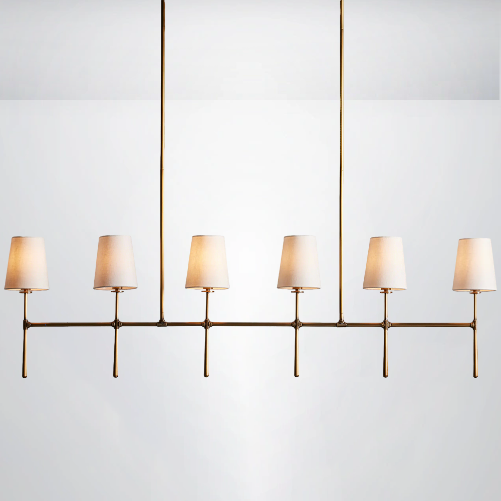 Monaco Linear Chandelier 5/6 Light