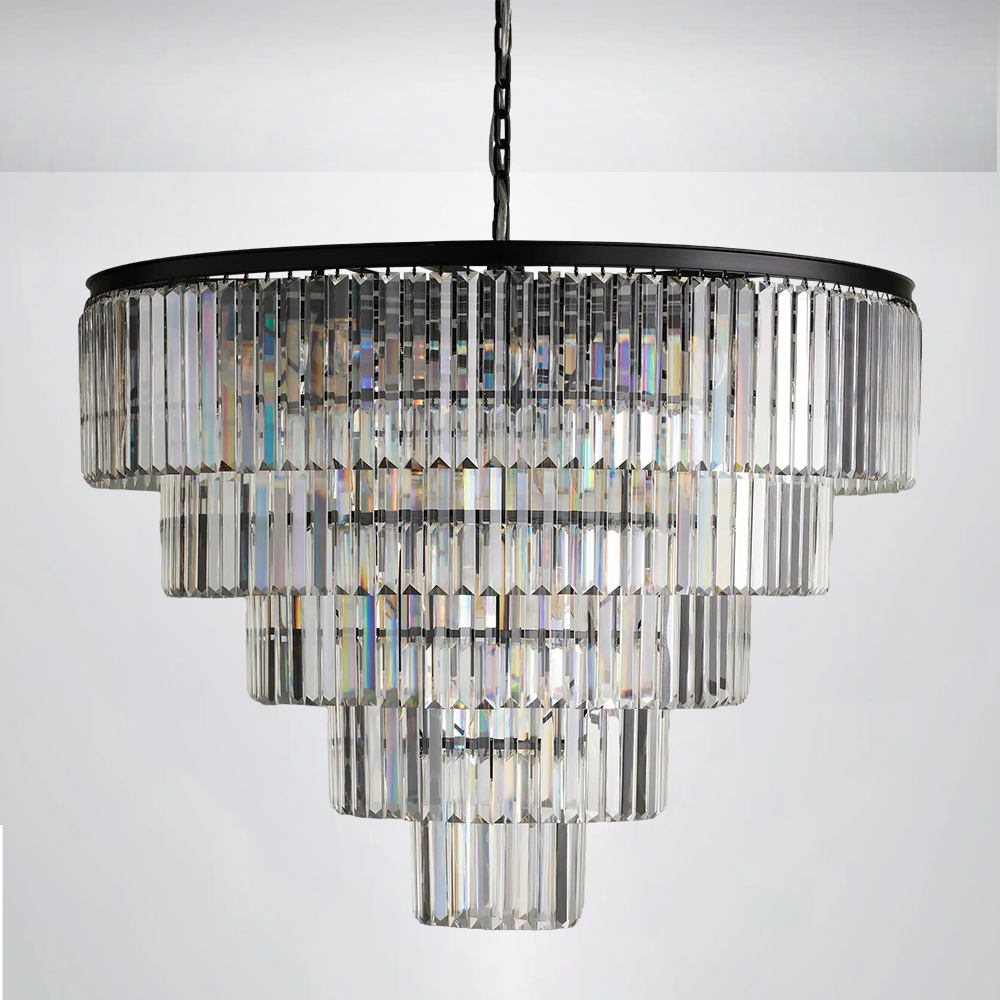 Breeze Tiered Round Chandelier