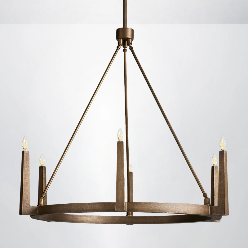 Windsor Round Chandelier 54" 42"