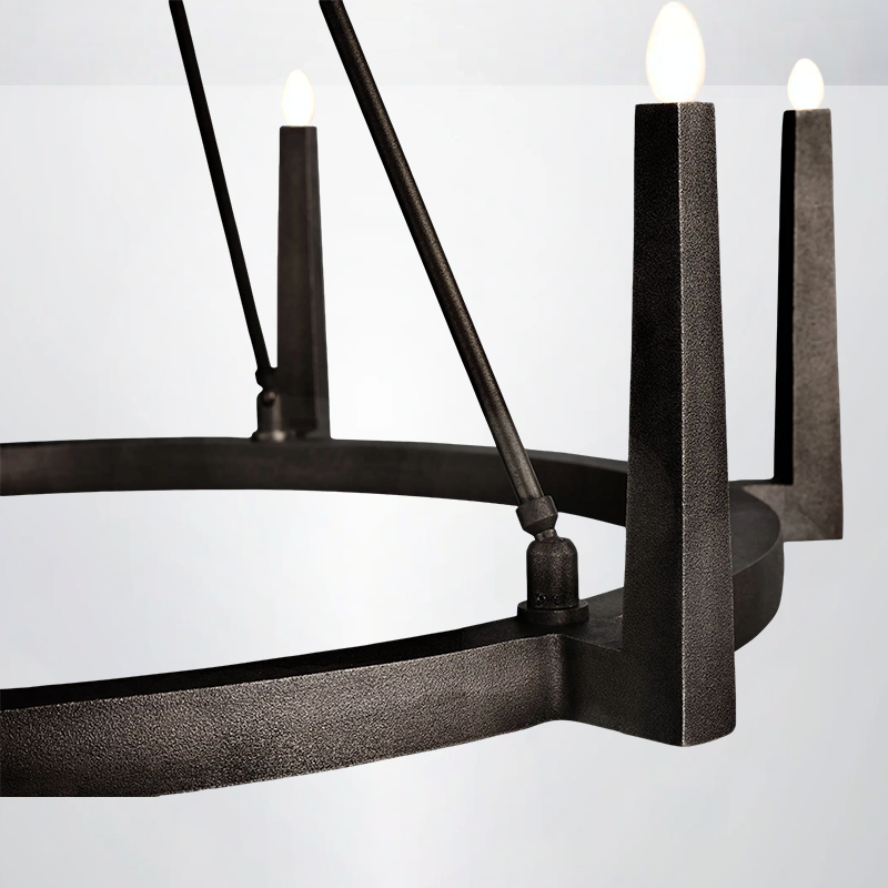 Windsor Round Chandelier 54" 42"