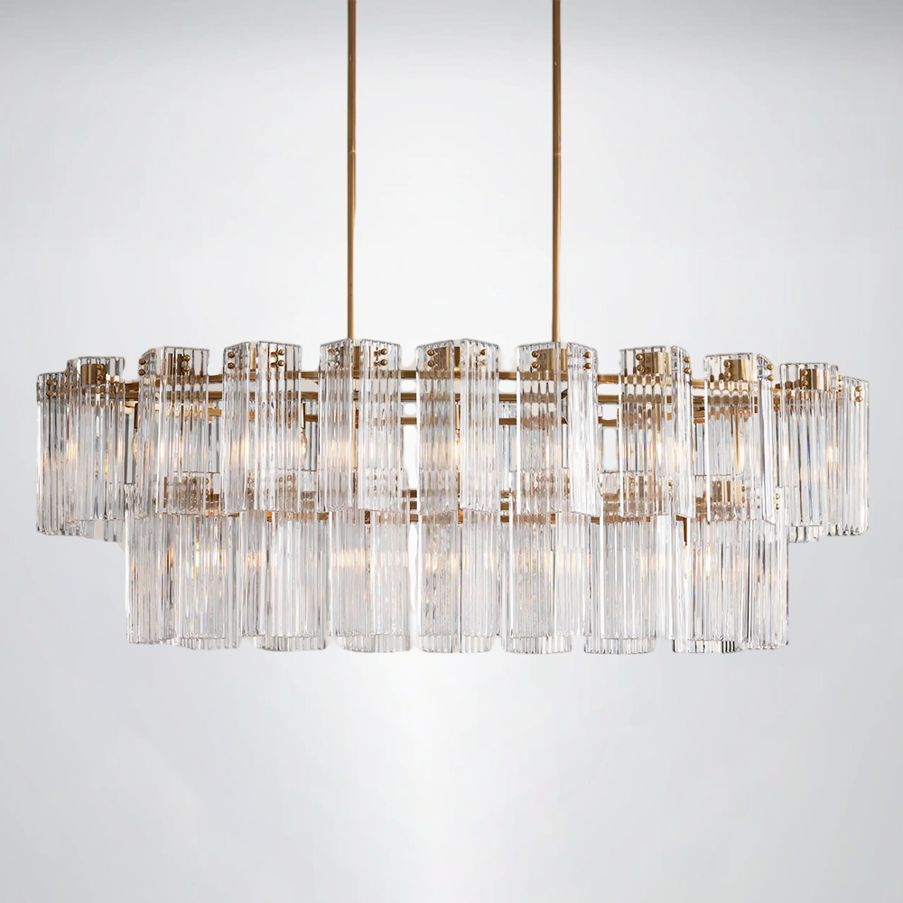 Ashford Oval Chandelier 51''63''72''