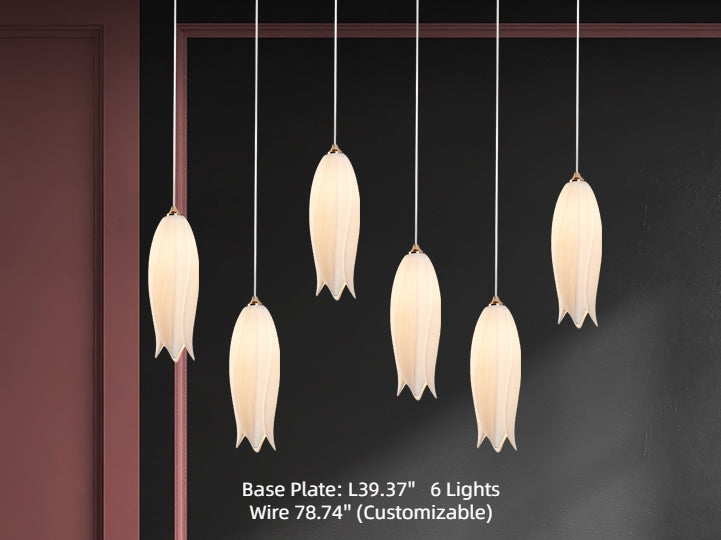 New Arrival Elegant Flower Chandelier For Foyer/ Staircase