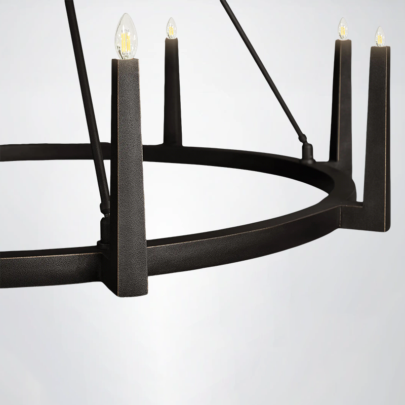 Windsor Round Chandelier 54" 42"