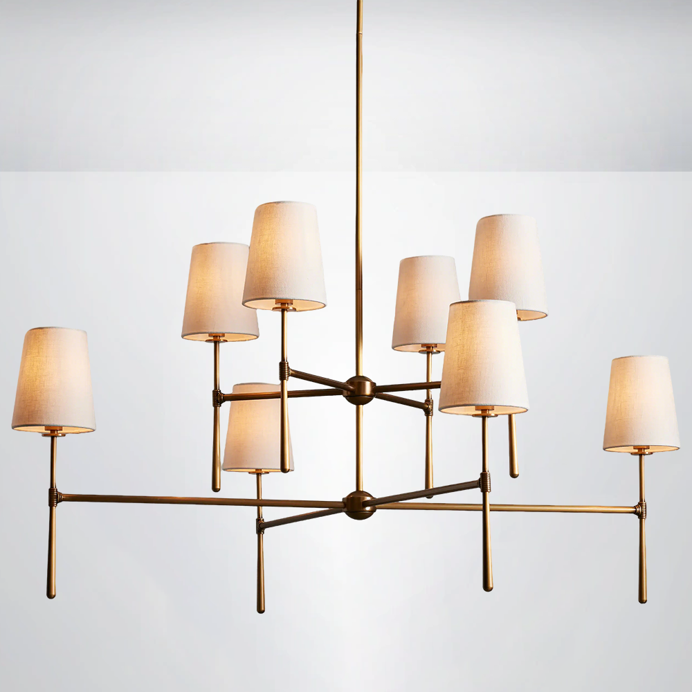 Monaco 2-Tier Round Chandelier