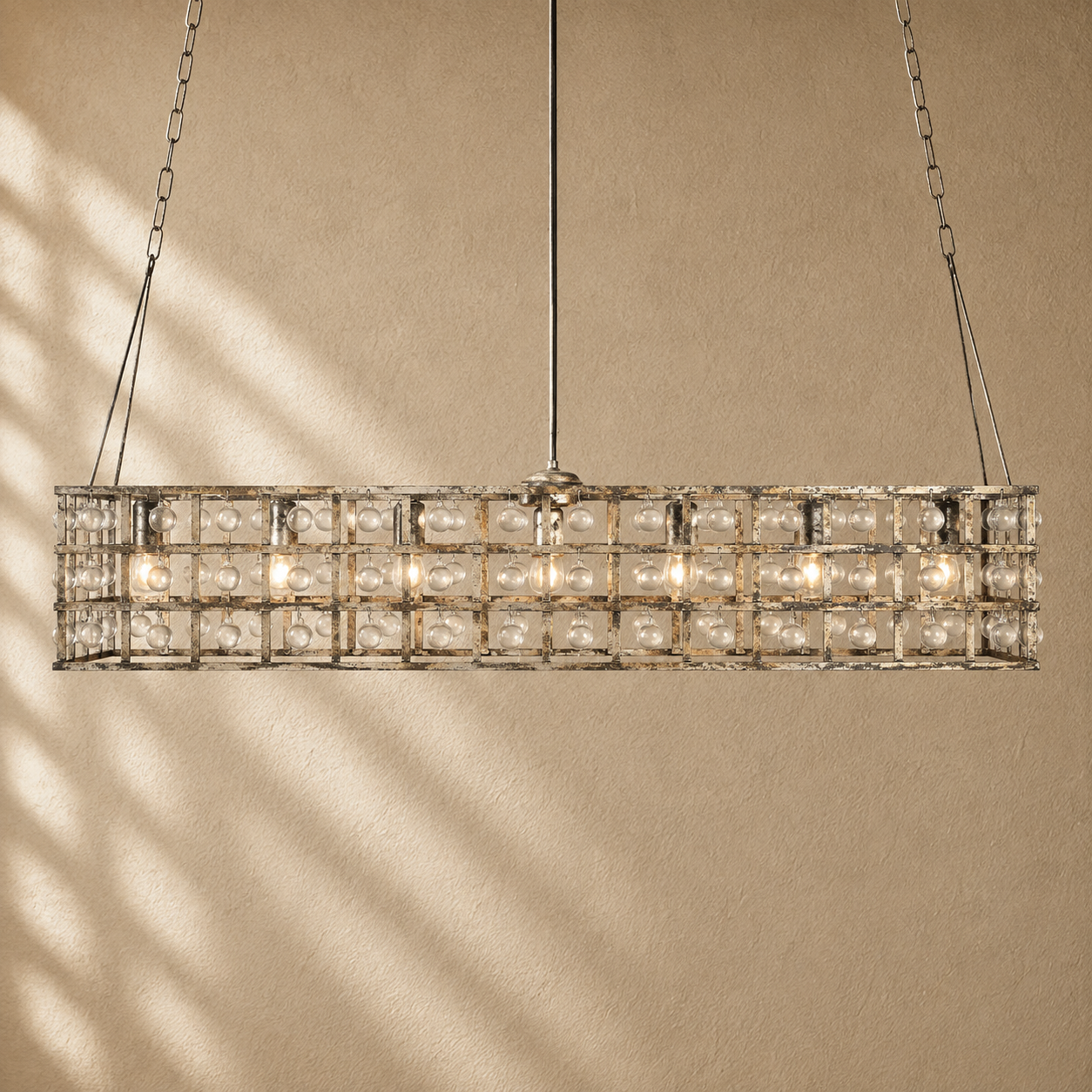 Le Cage Rectangular Chandelier