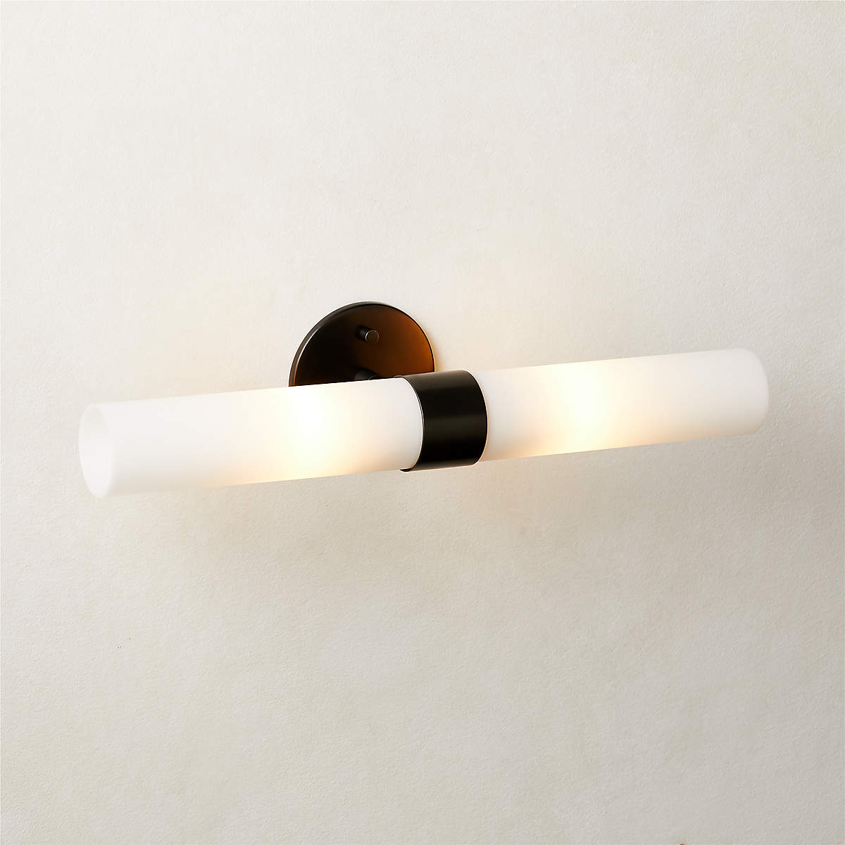 Gilded Glass Wall Sconce