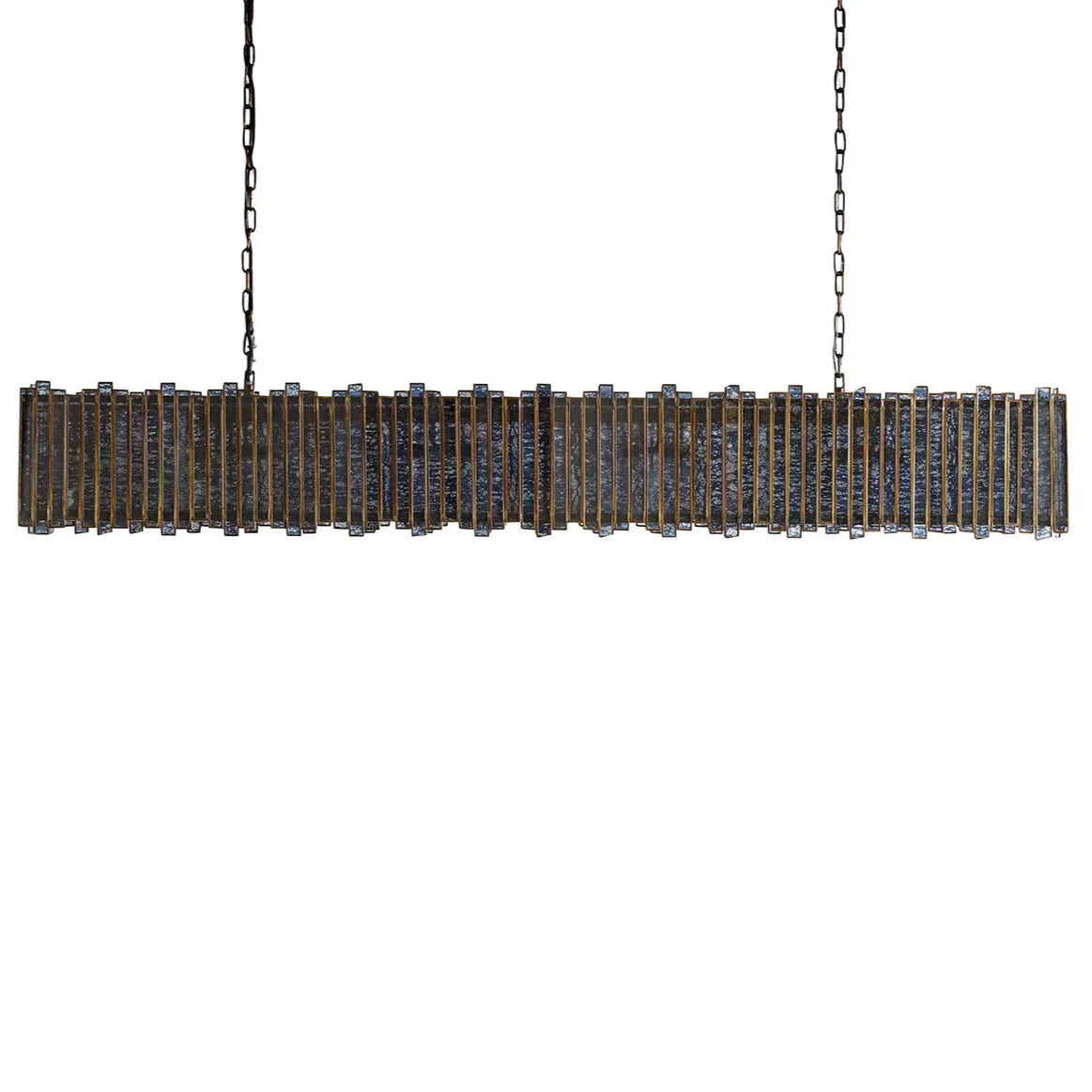 Roselle Glass Rectangular Chandelier