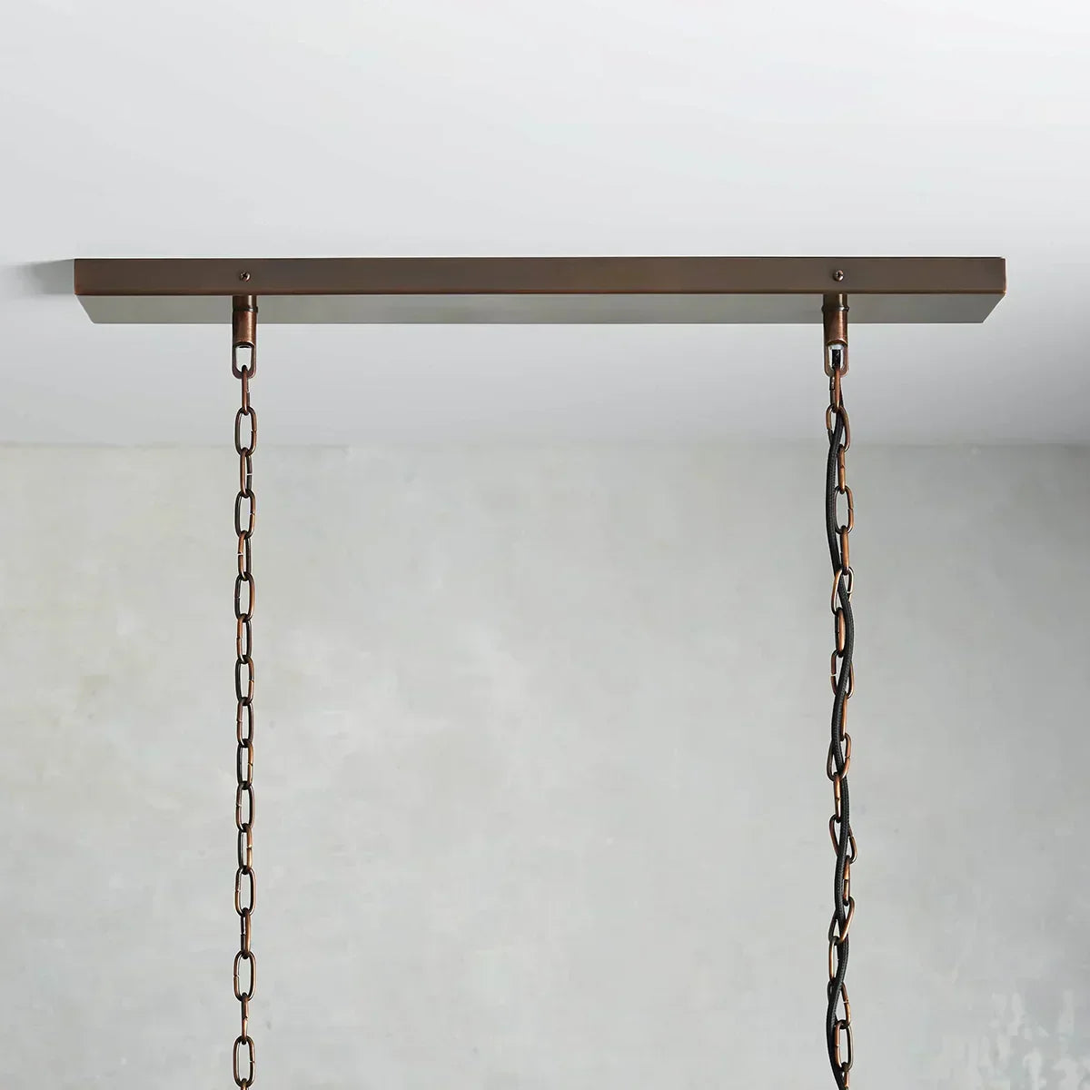 Roselle Glass Rectangular Chandelier