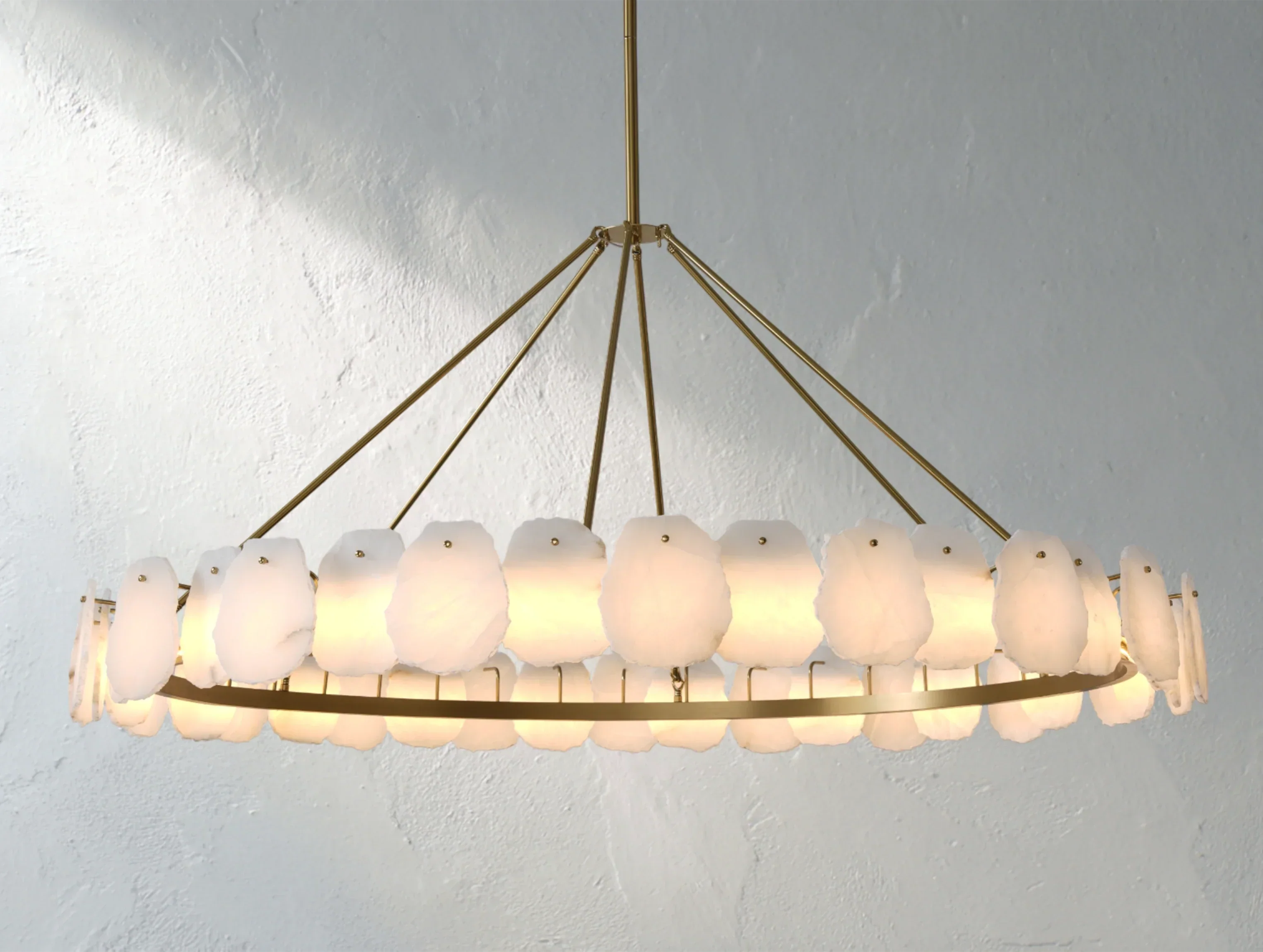 Aurelis Alabaster Chandelier