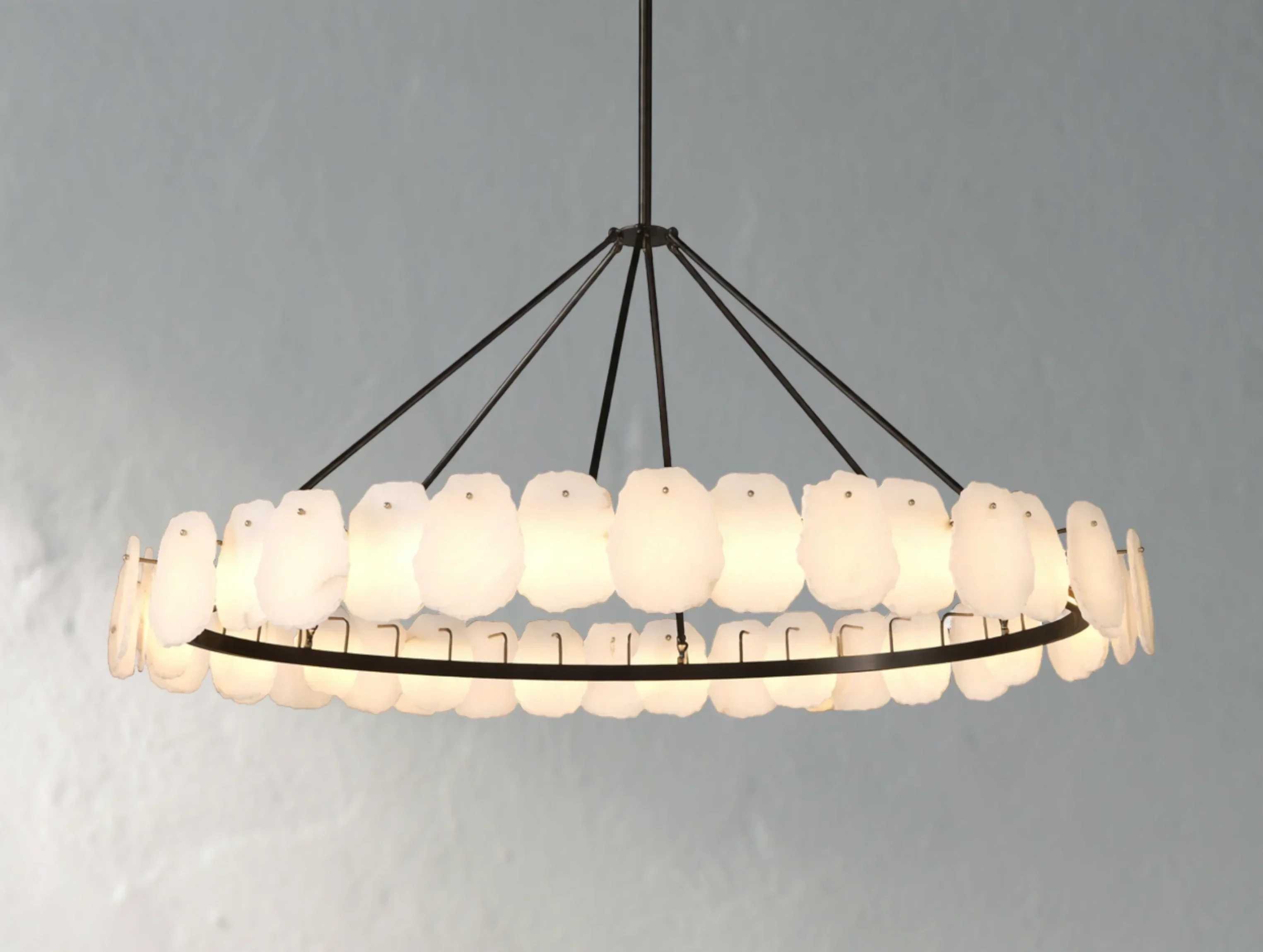 Aurelis Alabaster Chandelier