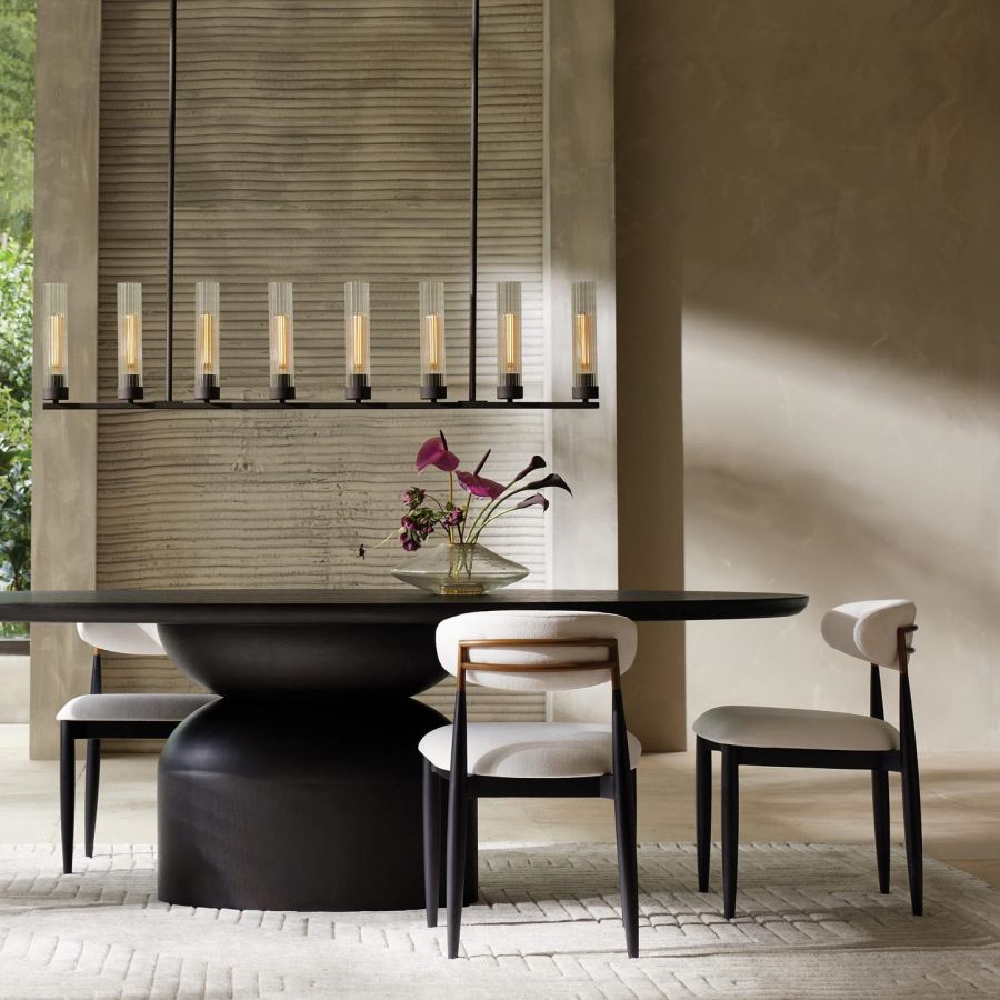 Juniper Glass Linear Chandelier