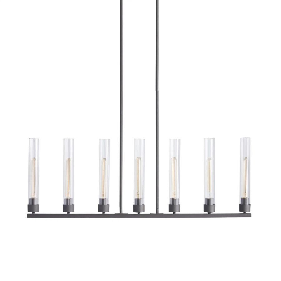 Juniper Glass Linear Chandelier