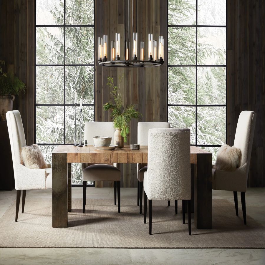 Juniper Glass Round Chandelier