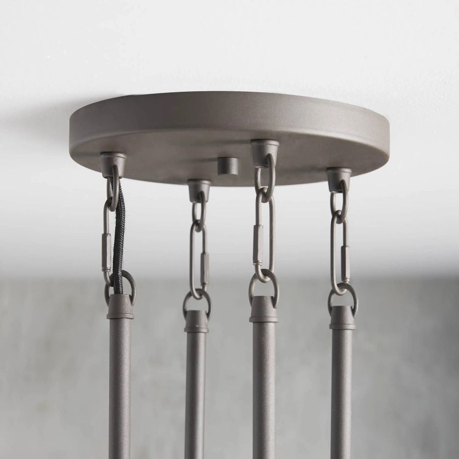Juniper Glass Round Chandelier