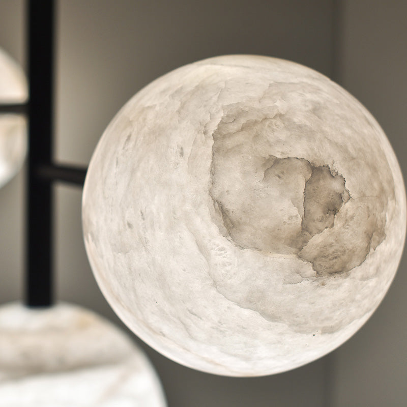 Westhaven Sphere Delight-Modern Artistic Alabaster Chandelier Light