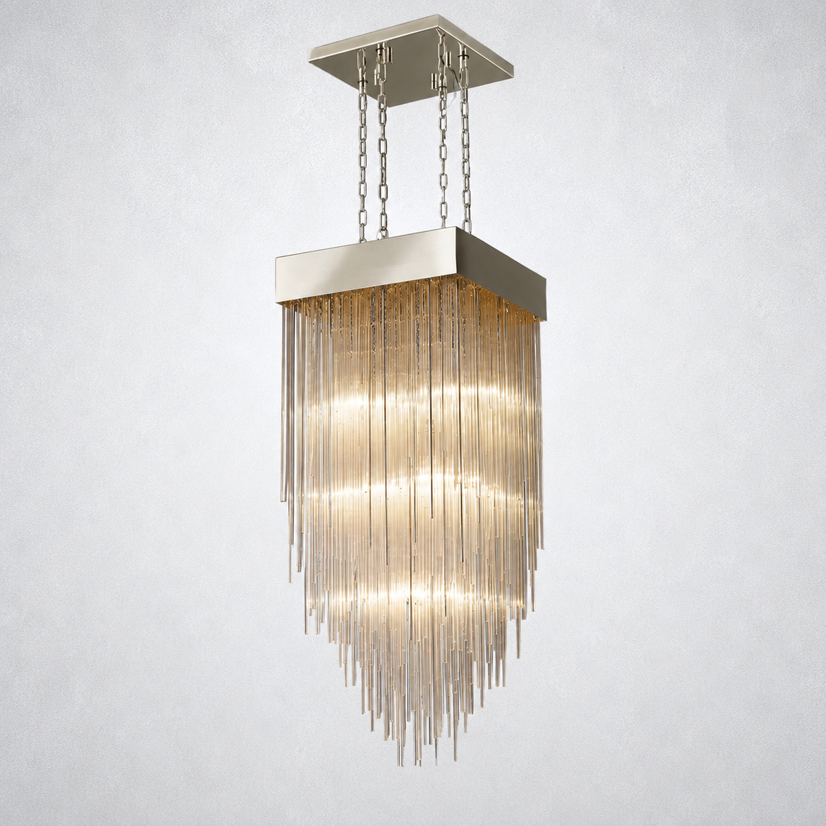 Glint Square Chandelier 21"