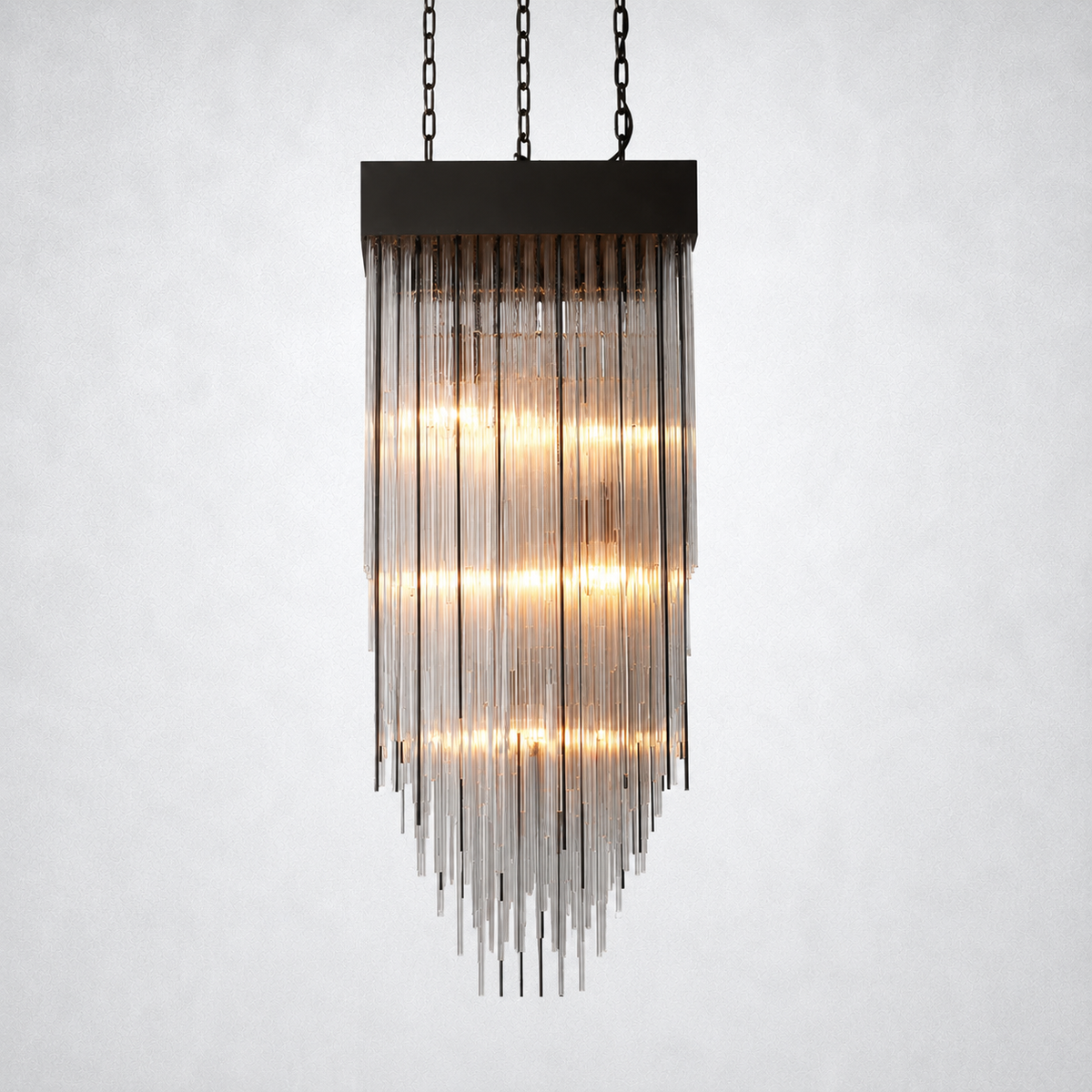 Glint Square Chandelier 21"