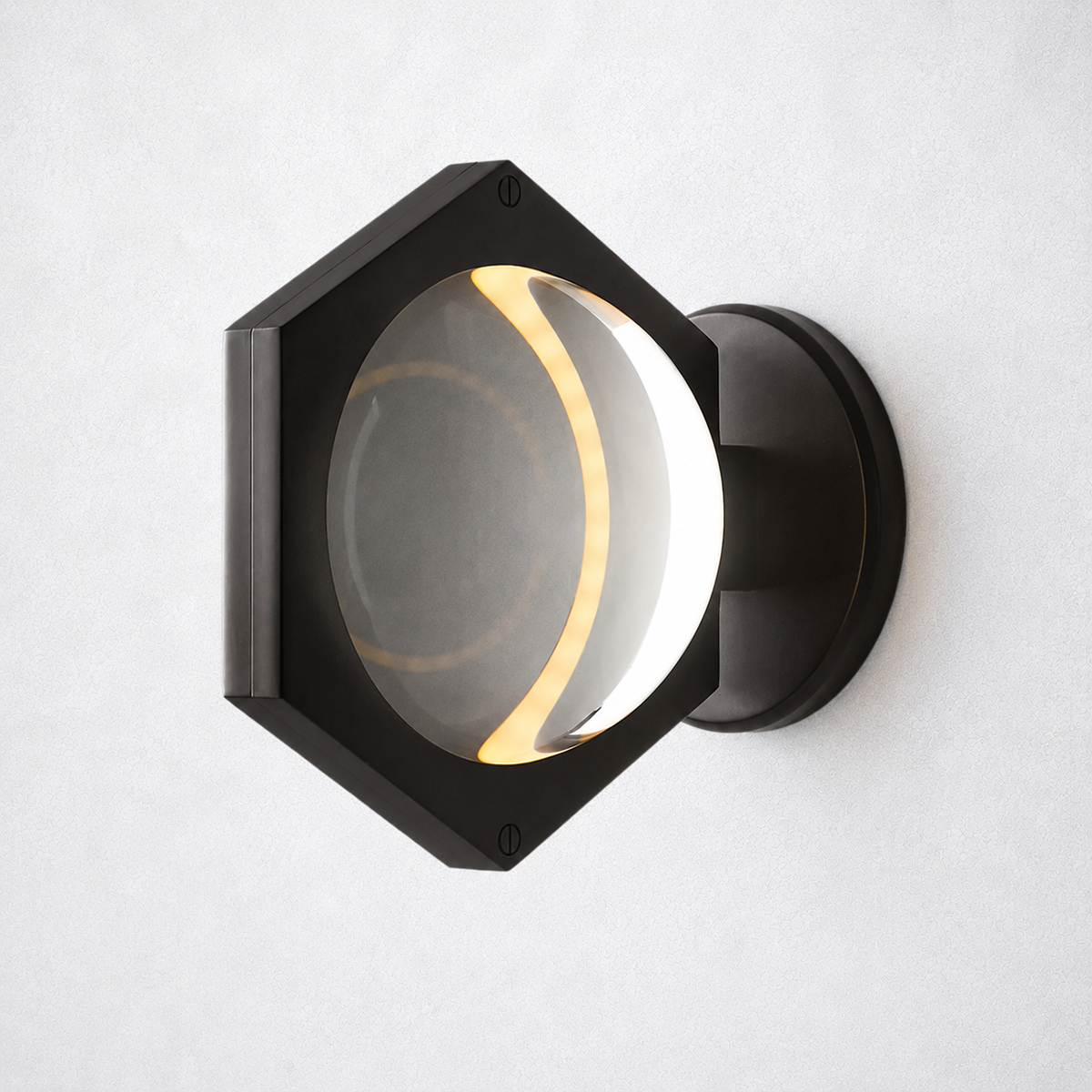 Dorian Crystal Ball Sconce
