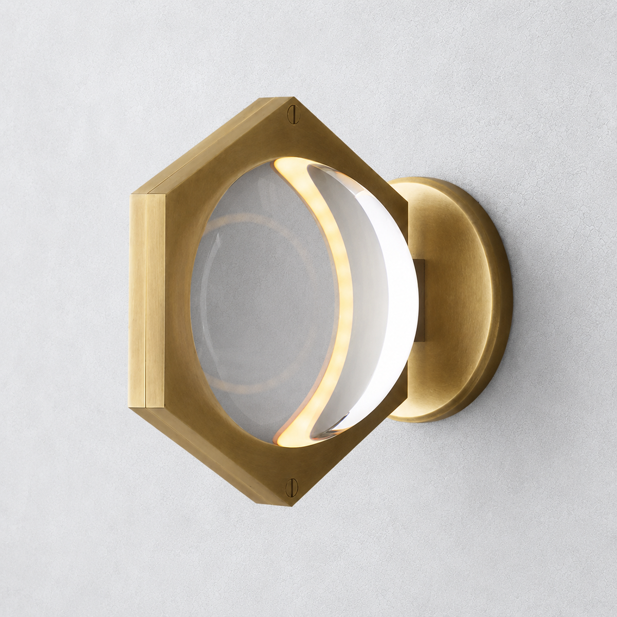 Dorian Crystal Ball Sconce