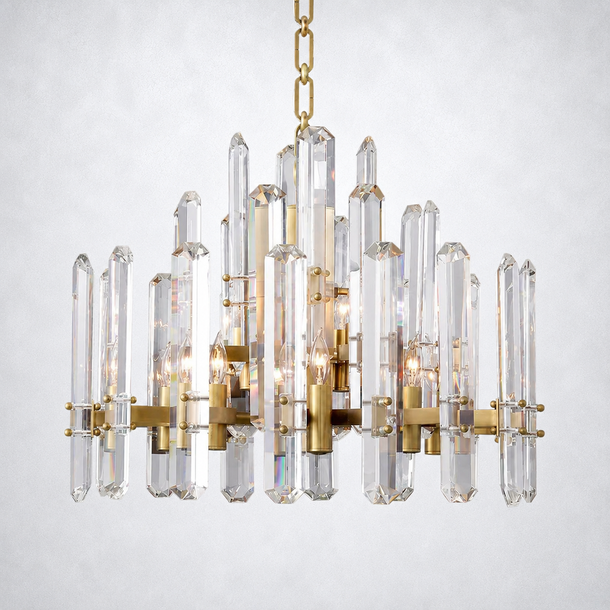 Twilight Prism Round Chandelier 24"
