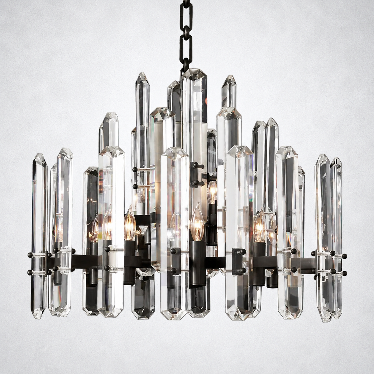 Twilight Prism Round Chandelier 24"