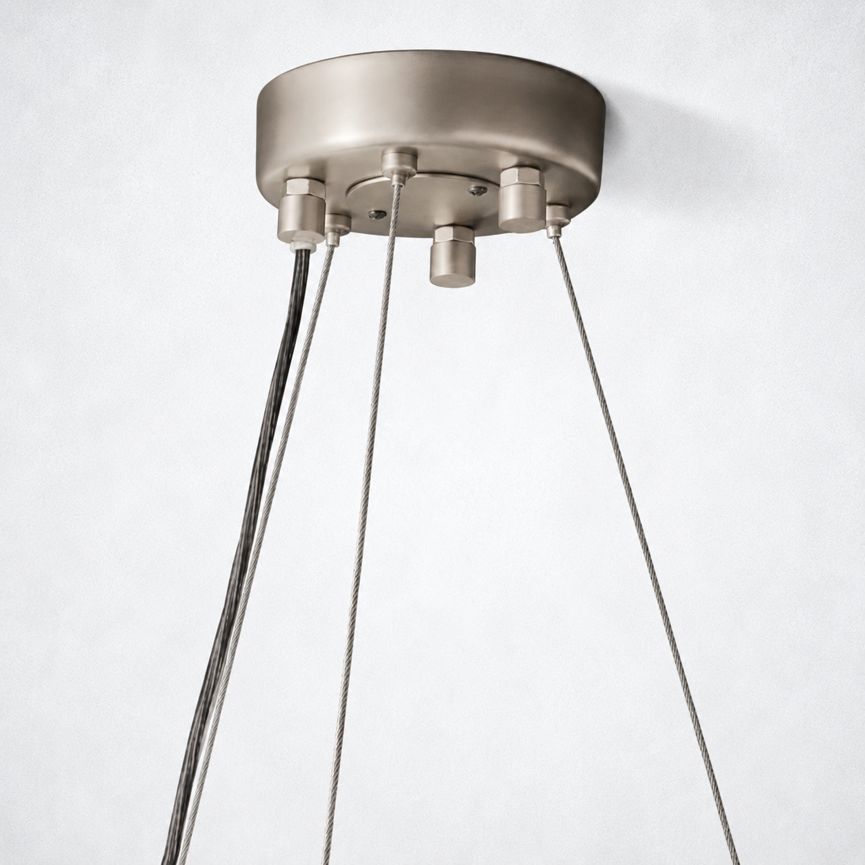Elysian Crystal Round LED Chandelier 59"