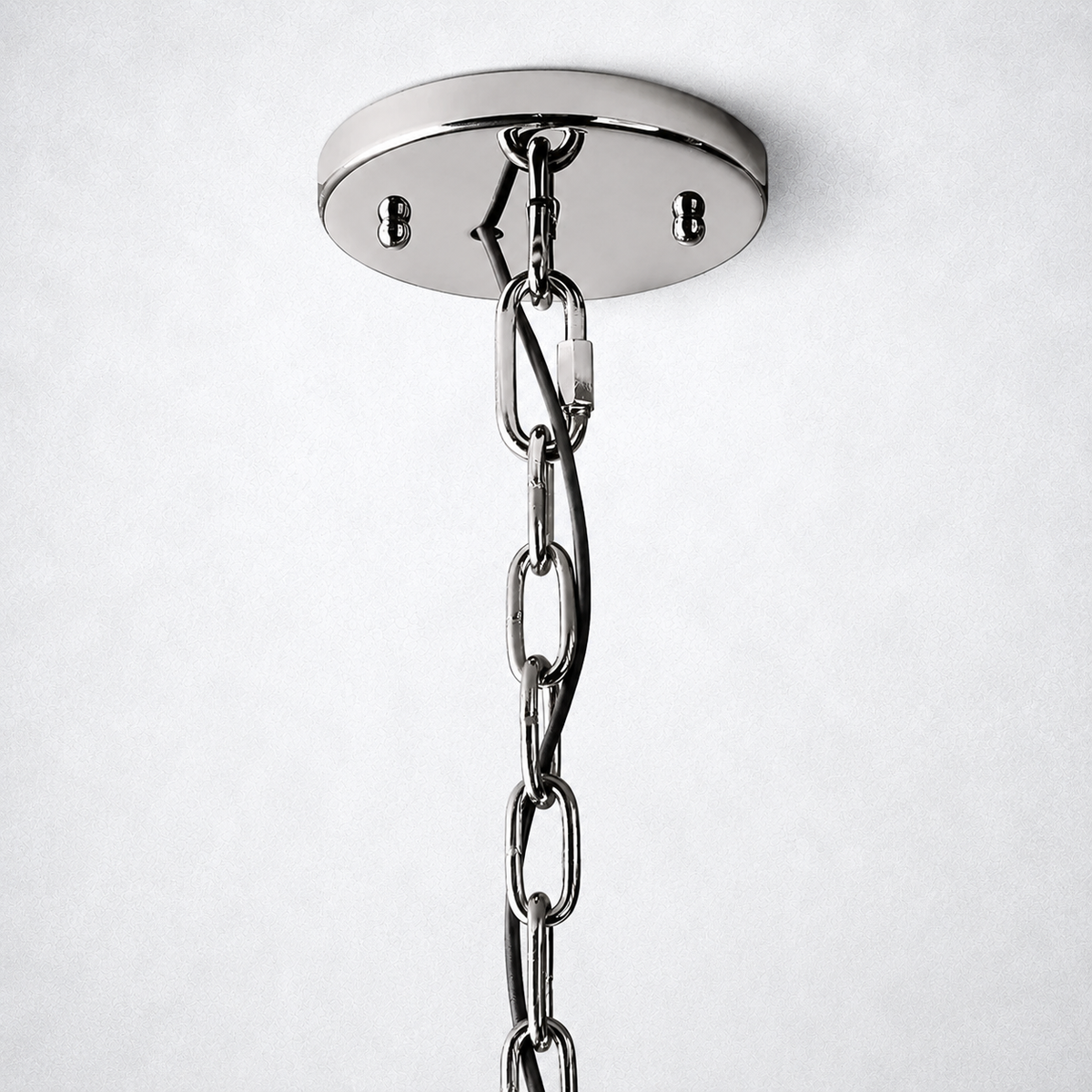 Ellington Alabaster Round Chandelier 19"