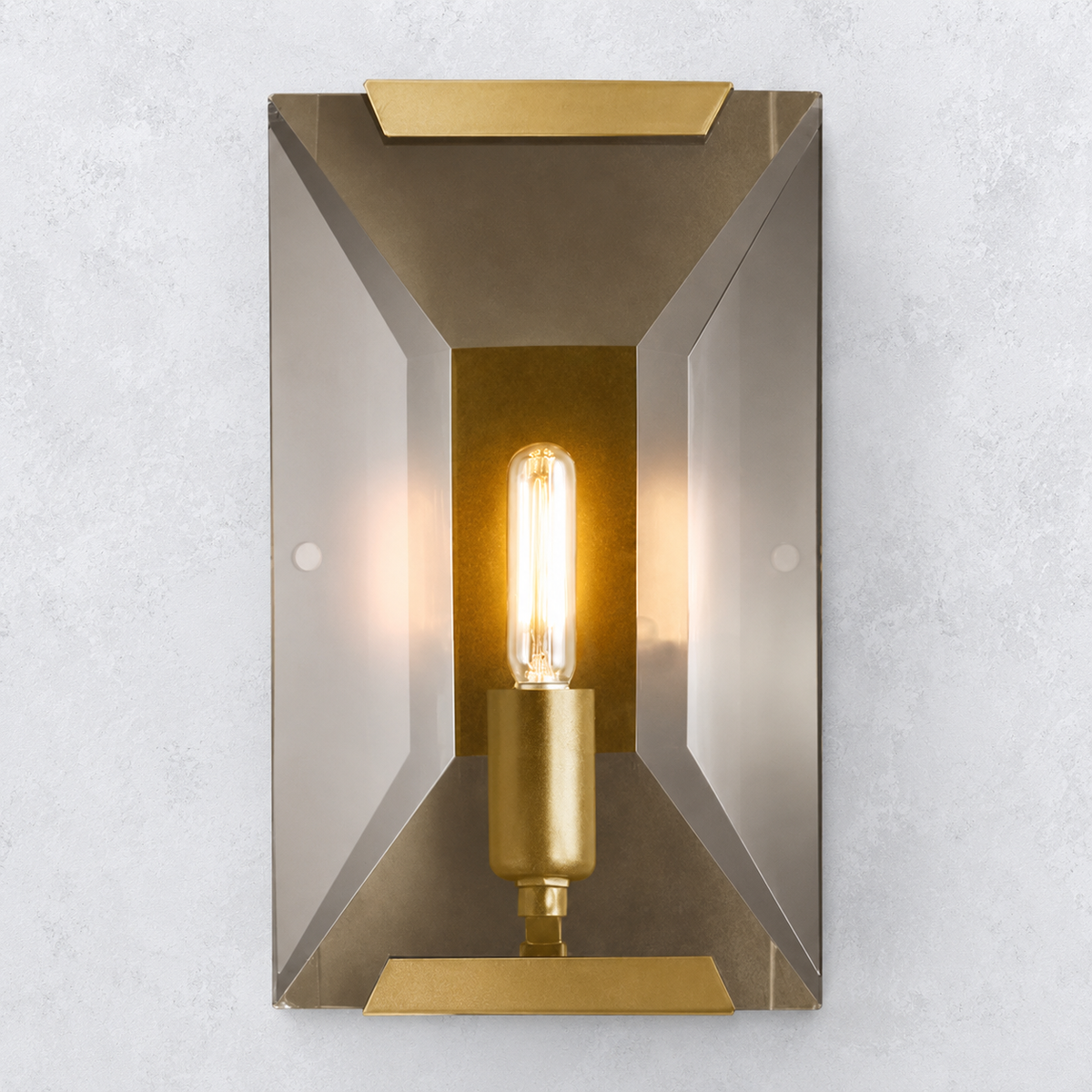 Ellington Multicurve Crystal Wall Sconce
