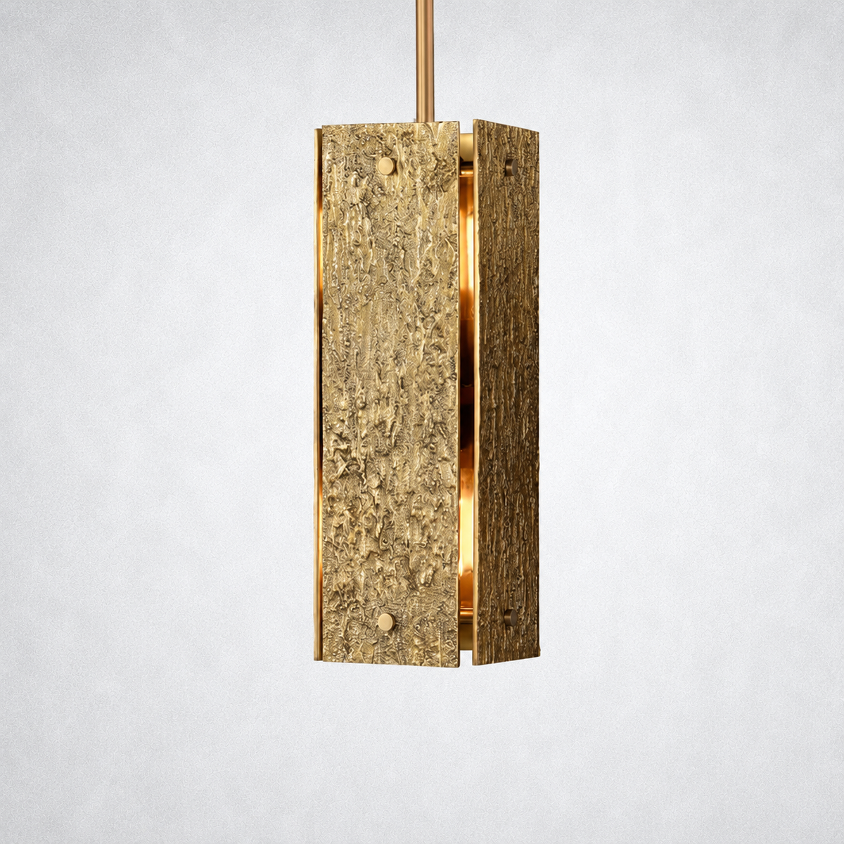 Belvedere Square Island Pendant 19"
