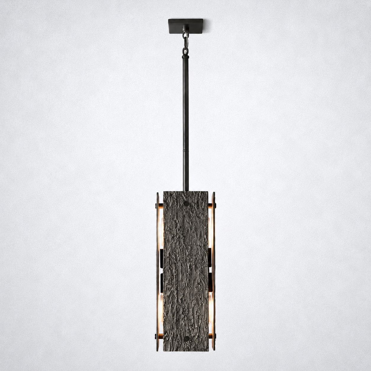 Belvedere Square Island Pendant 19"