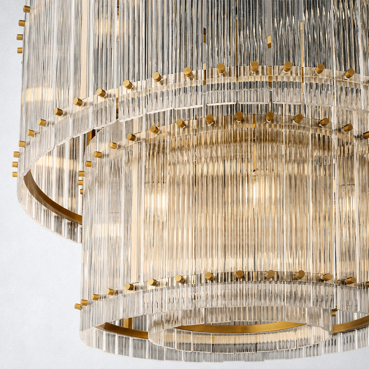 Sorella 2-Tier Round Chandelier 37"