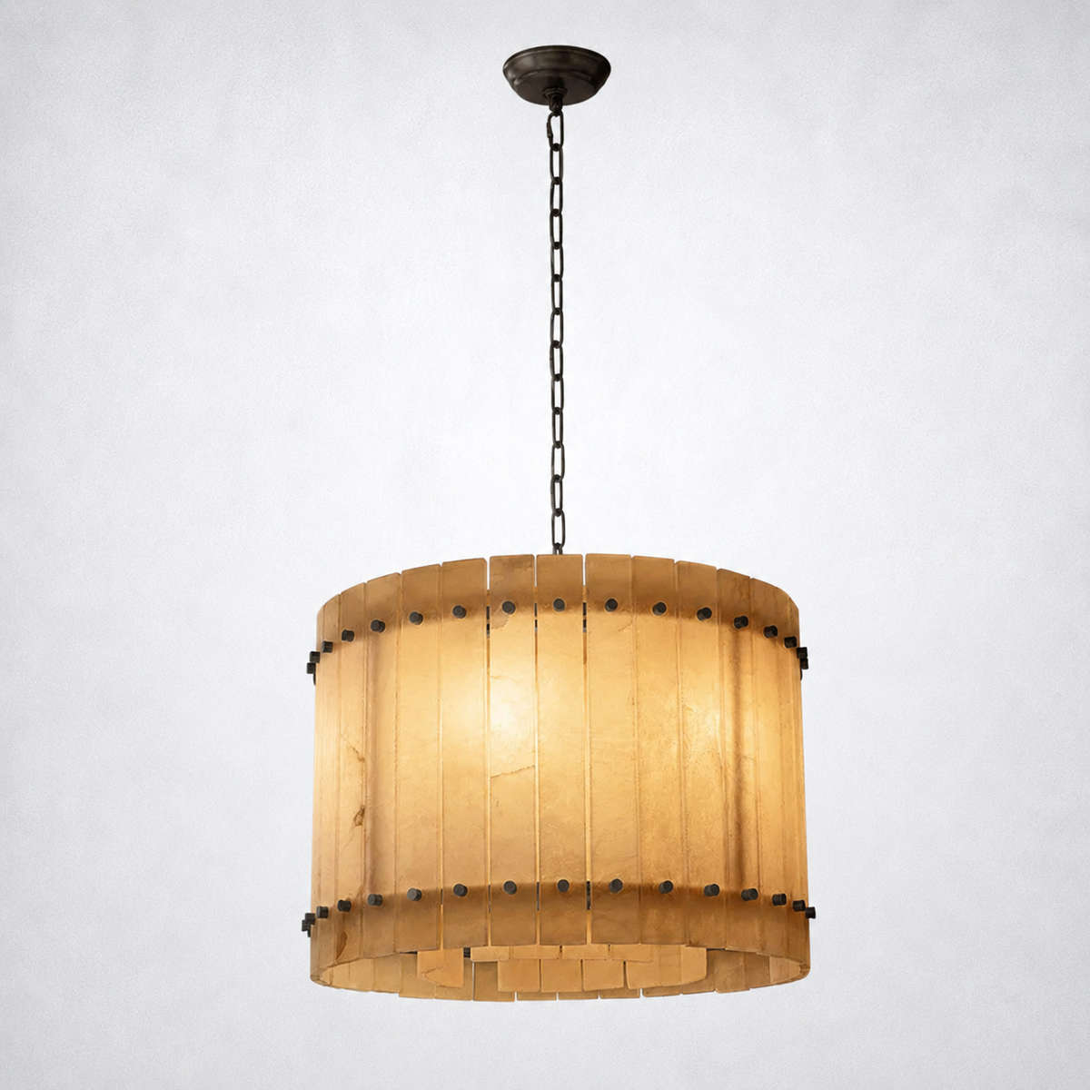 Sorella Alabaster Round Chandelier 22"