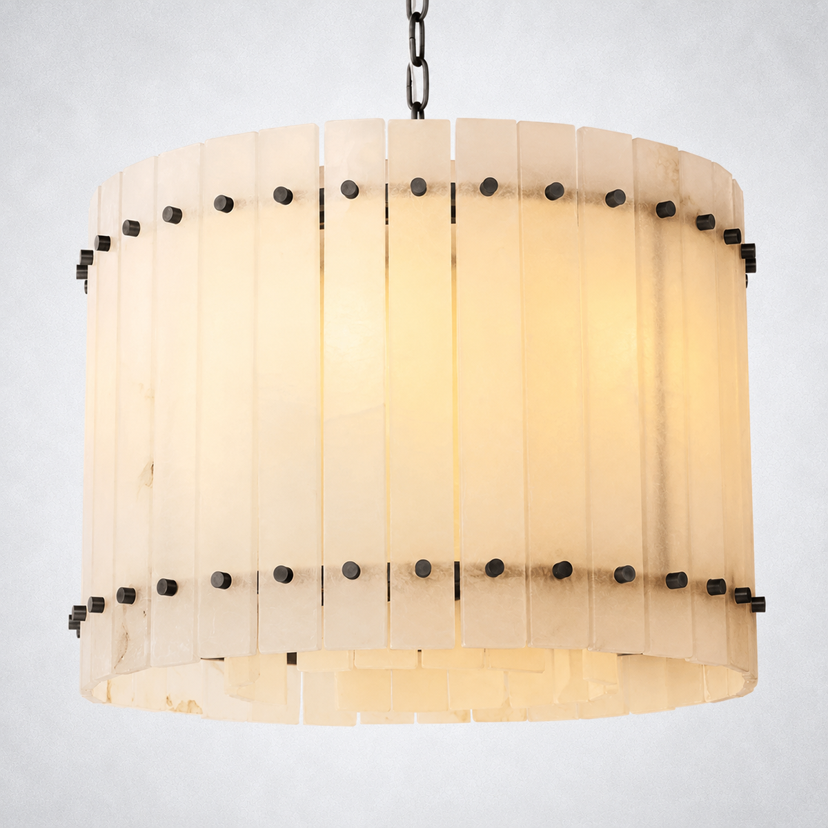 Sorella Alabaster Round Chandelier 22"