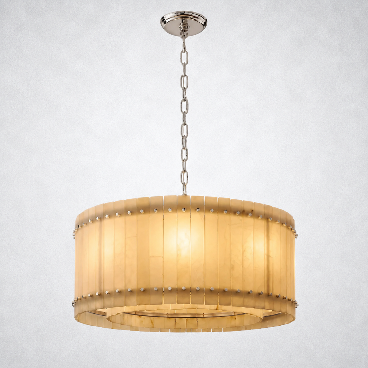 Sorella Alabaster Round Chandelier 37"