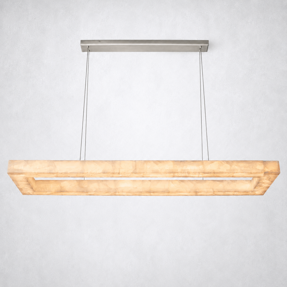 Marquise Rectangular Chandelier 54"