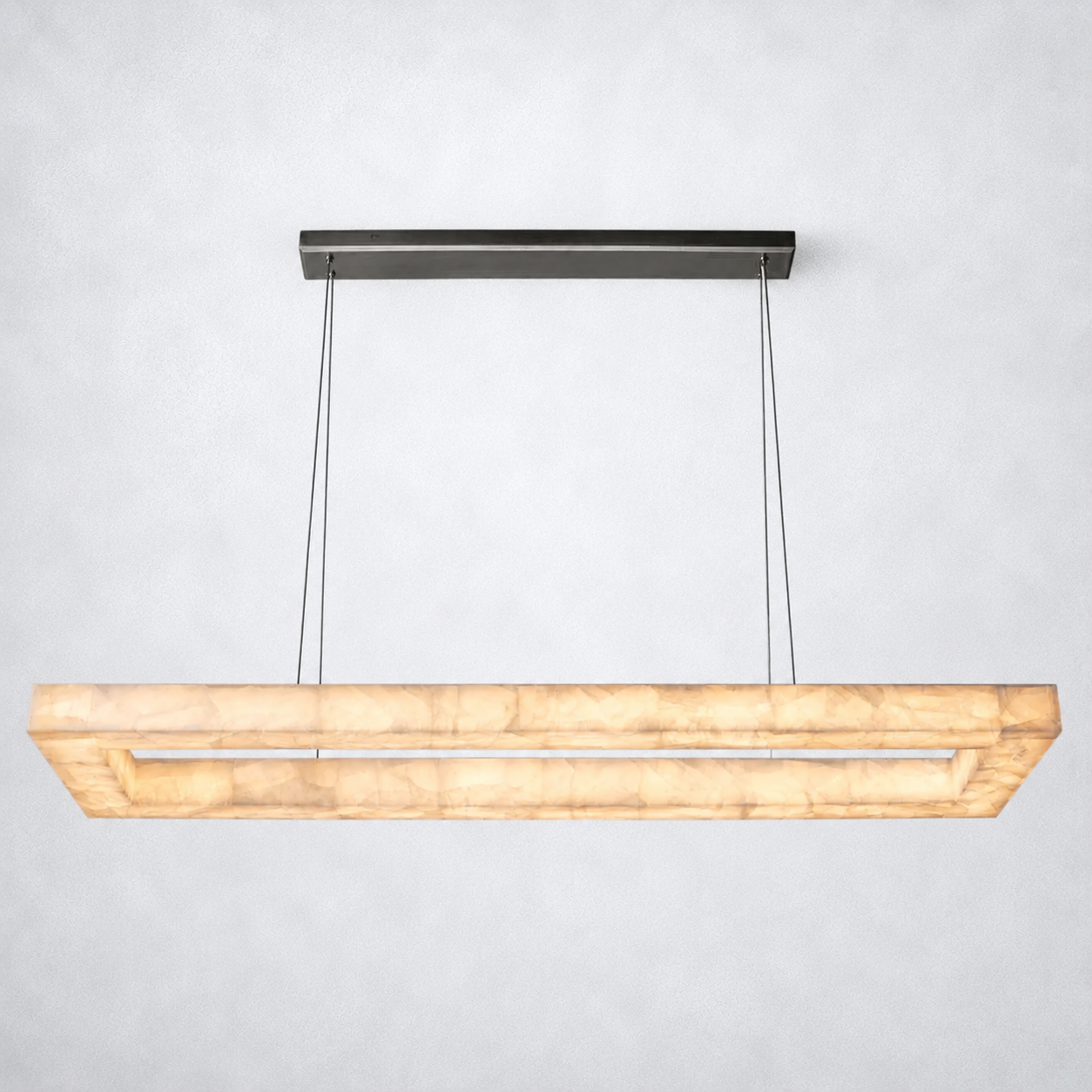 Marquise Rectangular Chandelier 72"