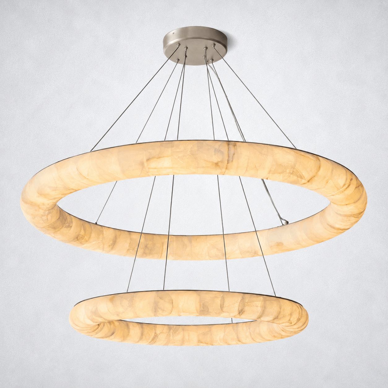 Marquise Lisa Two-Tiered Round Chandelier 61″