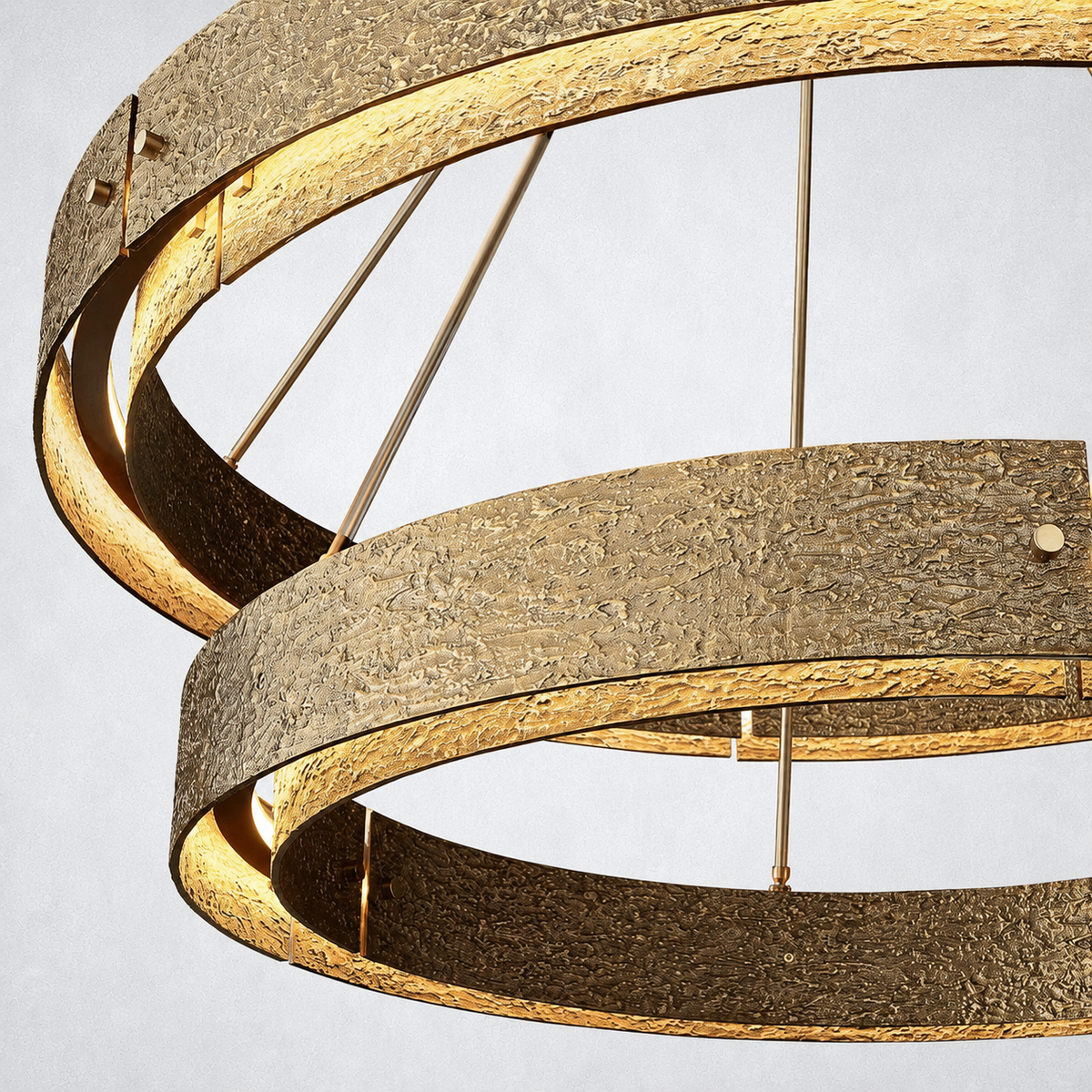 Belvedere 2-Tier Round Chandelier 60"