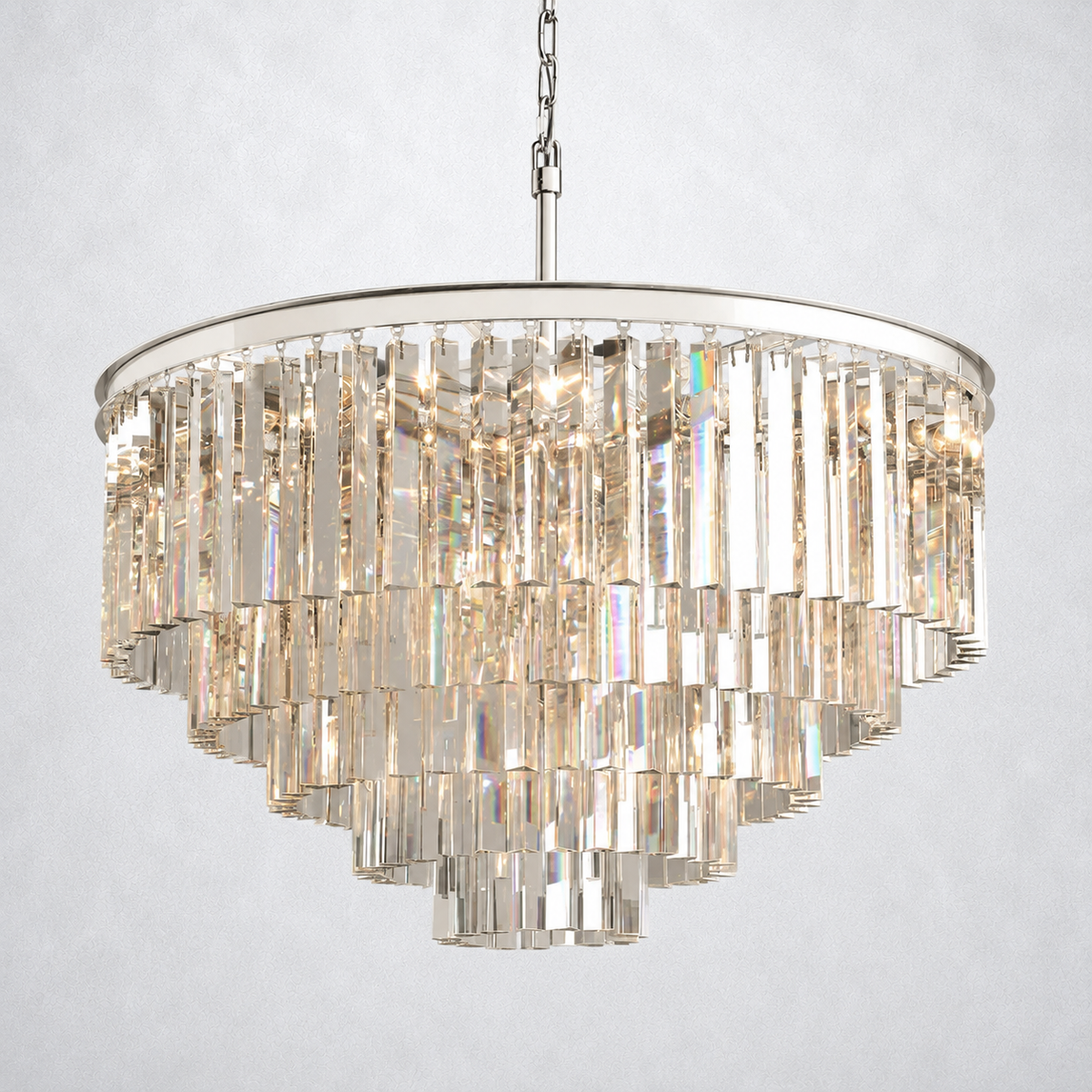 1920 Avelora Multi-Layer Round Chandelier 32"